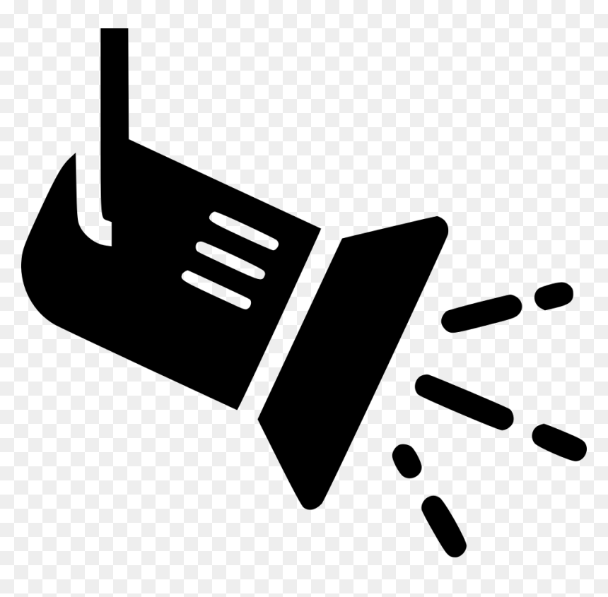 Spotlight Show Light Lamp Lighting Studio Theatre - Spotlight Icon Png, Transparent Png - spotlight png
