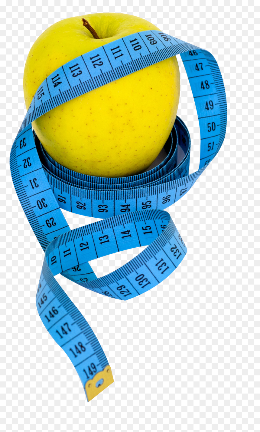 Apple Measure Tape Png Image - Apple With Tape Measure Transparent, Png Download - tape png
