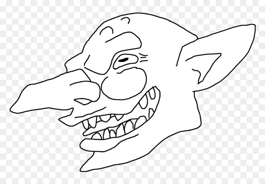 Troll Face , - Skull, HD Png Download - troll face png