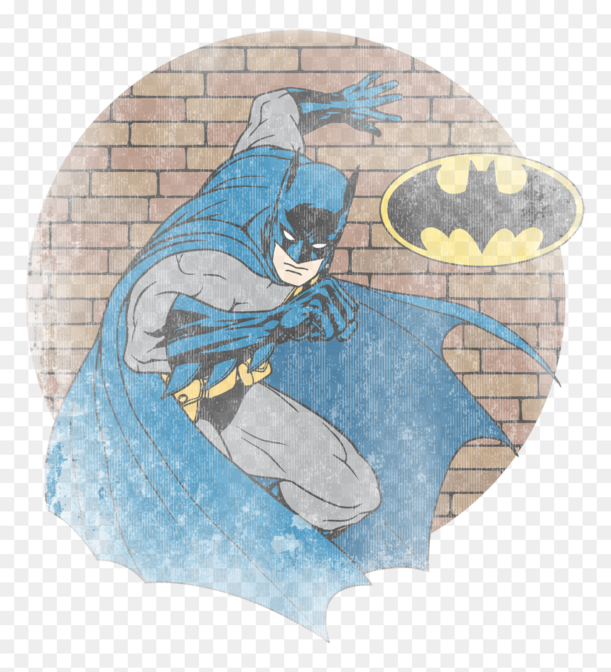 Batman In The Spotlight Men"s Regular Fit T-shirt - Batman, HD Png Download - spotlight png