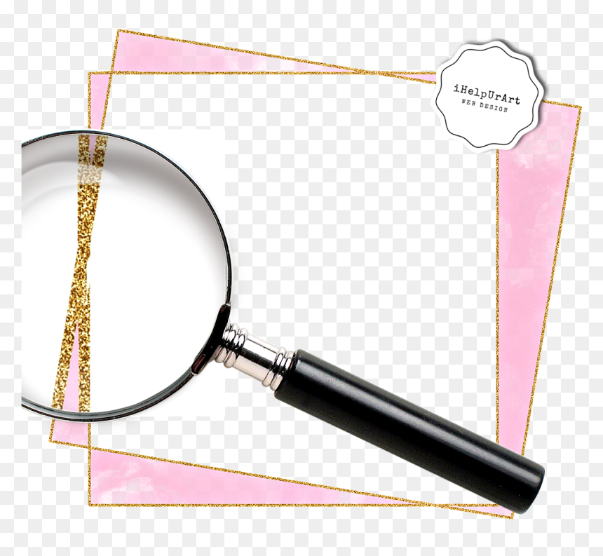 Colorful Geometric Frames Clipart Example Image - Magnifying Glass Png Free, Transparent Png - magnifying glass png