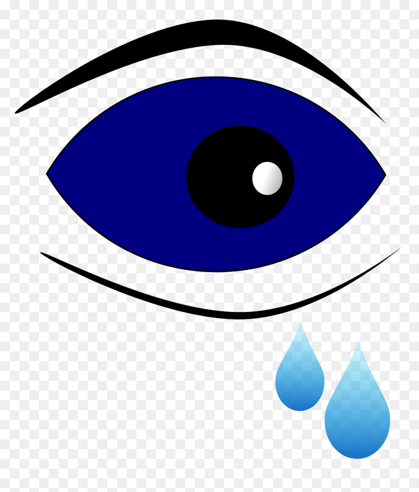 Eye, Tears, Tear Drop - Gotas De Lagrimas, HD Png Download - tear png