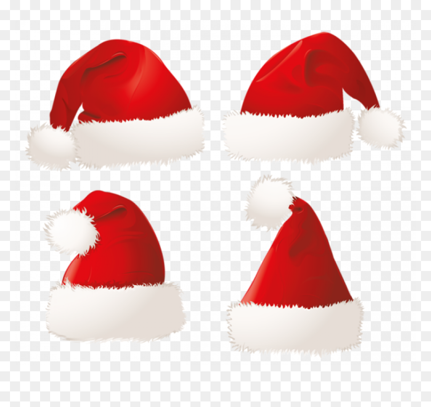 Santa Hat Clip Art Free, HD Png Download - christmas hat png