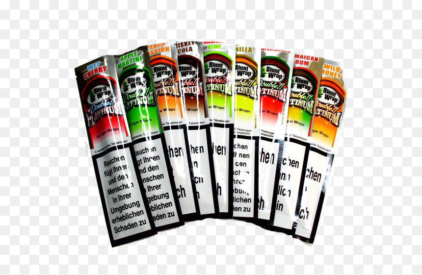 Double Platinum Blunt Wraps Flavors List, HD Png Download - blunt png