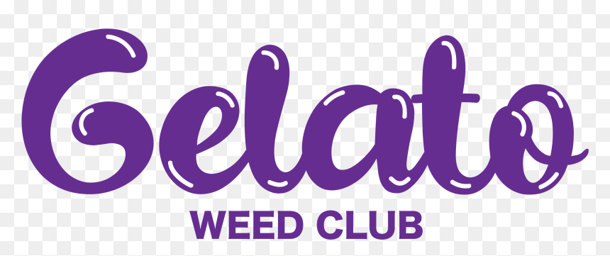 Gelato Weed Club Logo - Graphic Design, HD Png Download - weed png