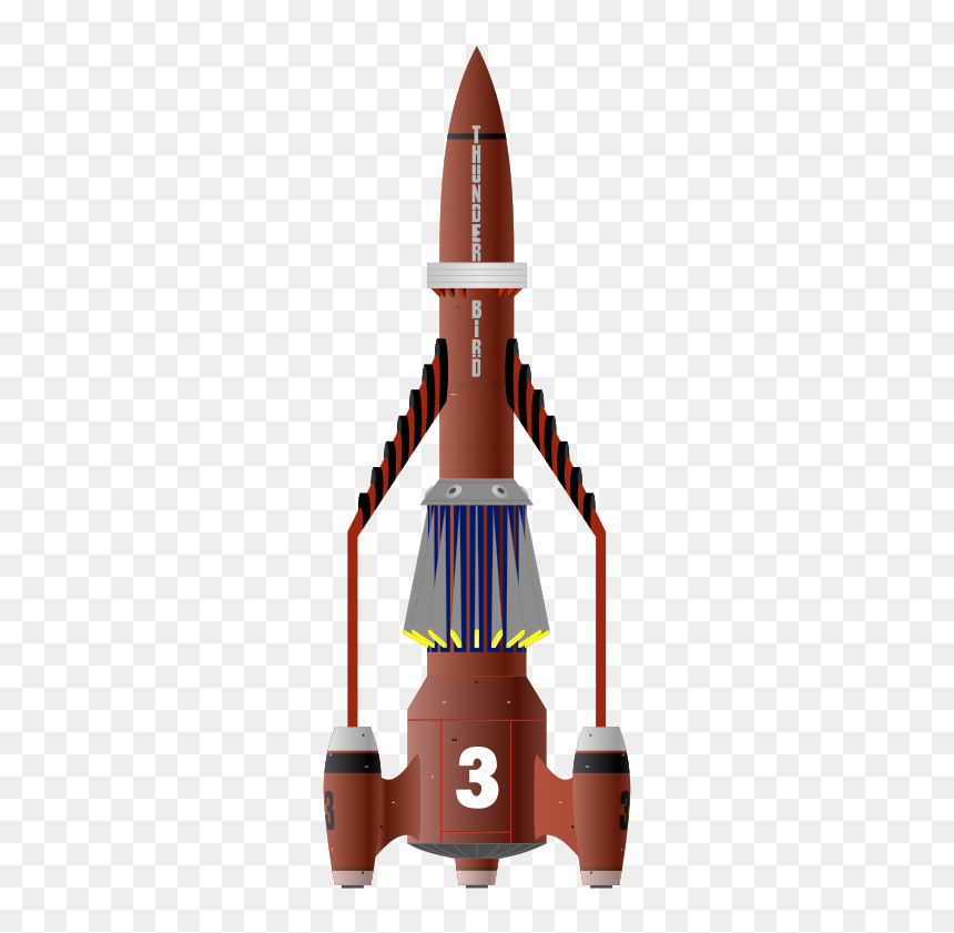 Free Spaceship Png Images Clipart - Thunderbird 3 Png, Transparent Png - spaceship png