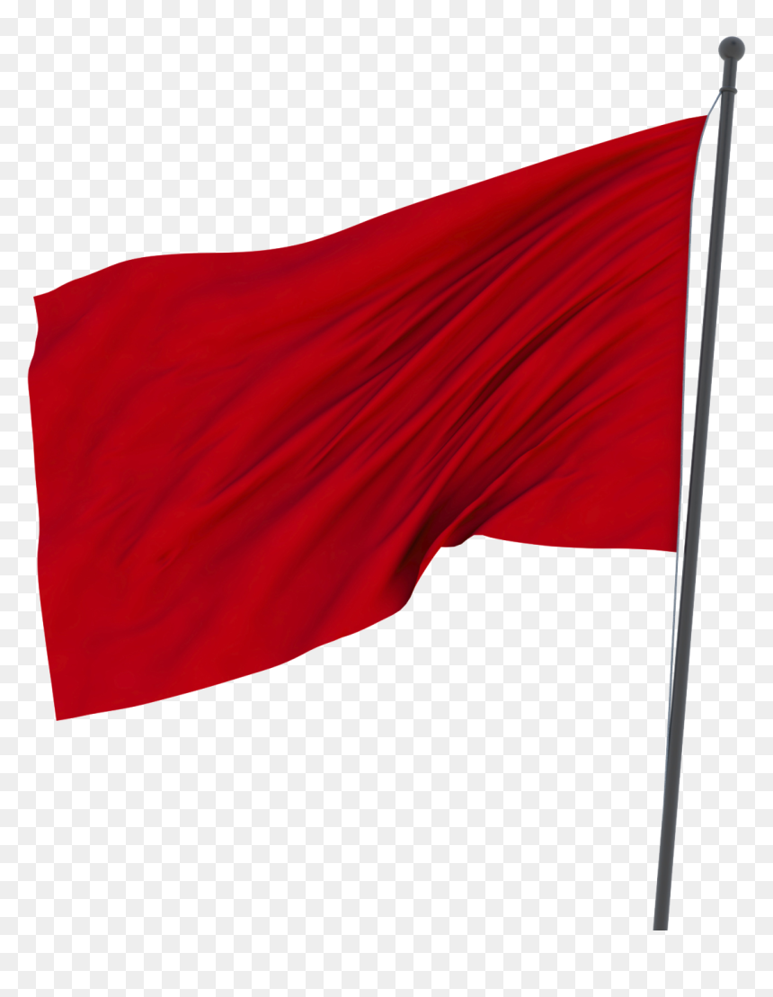 Red Flag Png, Transparent Png - flag png