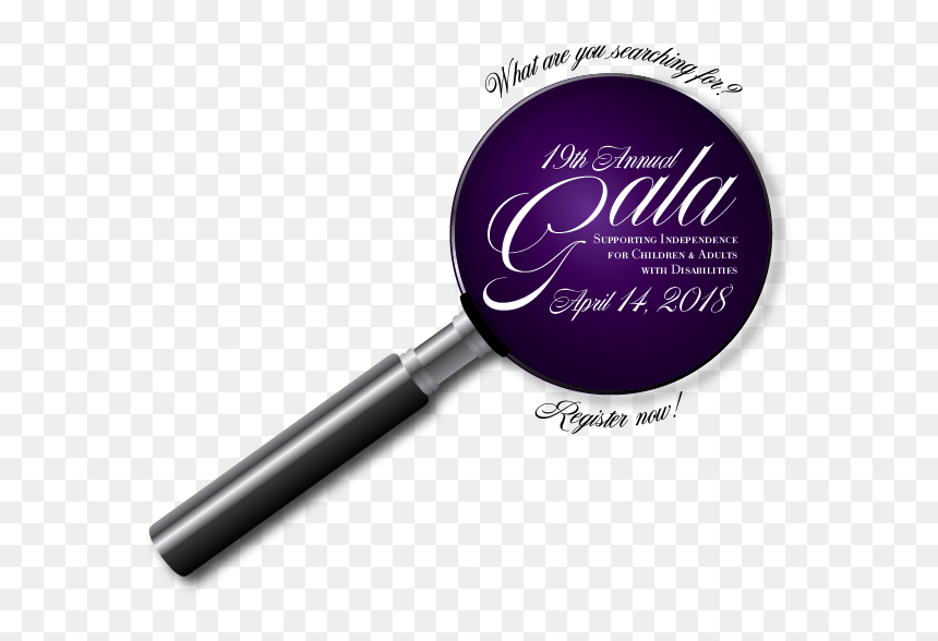 Register Now For The 19th Annual Gala - Eye Shadow, HD Png Download - magnifying glass png