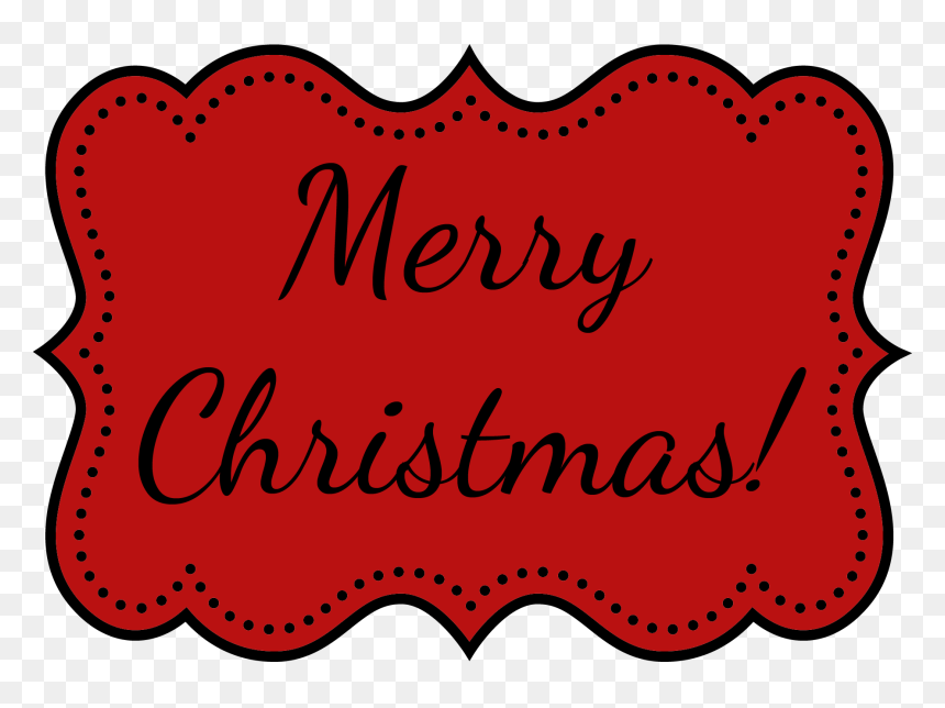 Merry Christmas Round Png Clipart , Png Download, Transparent Png - merry christmas png