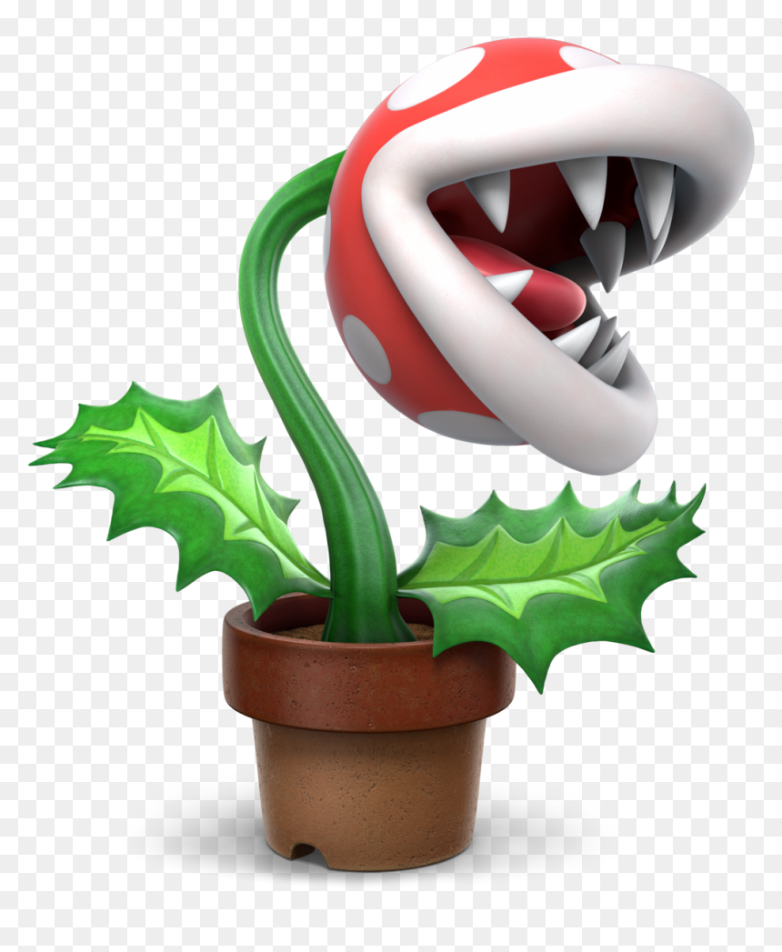 Super Smash Bros Ultimate Piranha Plant, HD Png Download - plant png