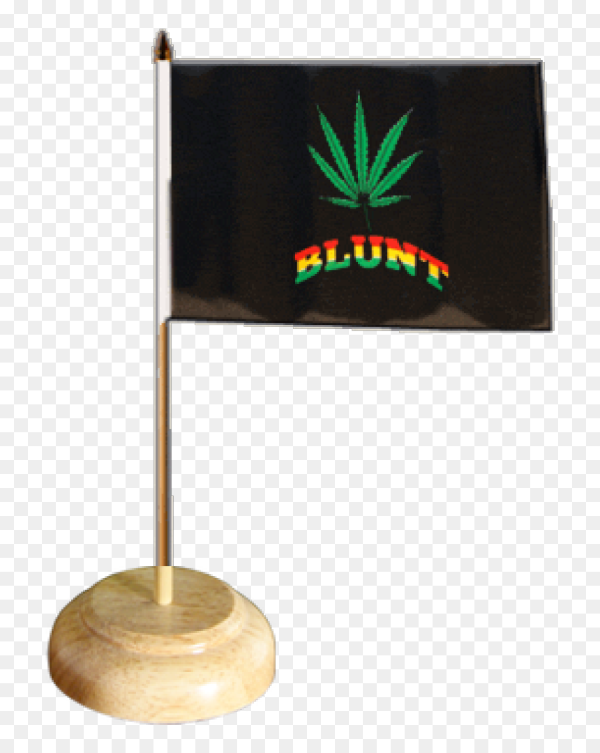 Cannabis Blunt Table Flag - Flag, HD Png Download - blunt png