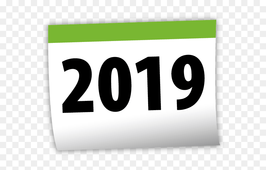 2019 Calendar Png Free Download - 2019 Calendar Icon Png, Transparent Png - calendar png