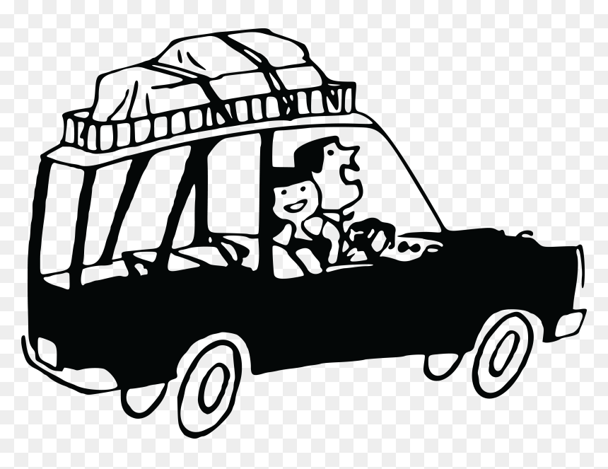 Road Trip Clipart Transparent, HD Png Download - road png