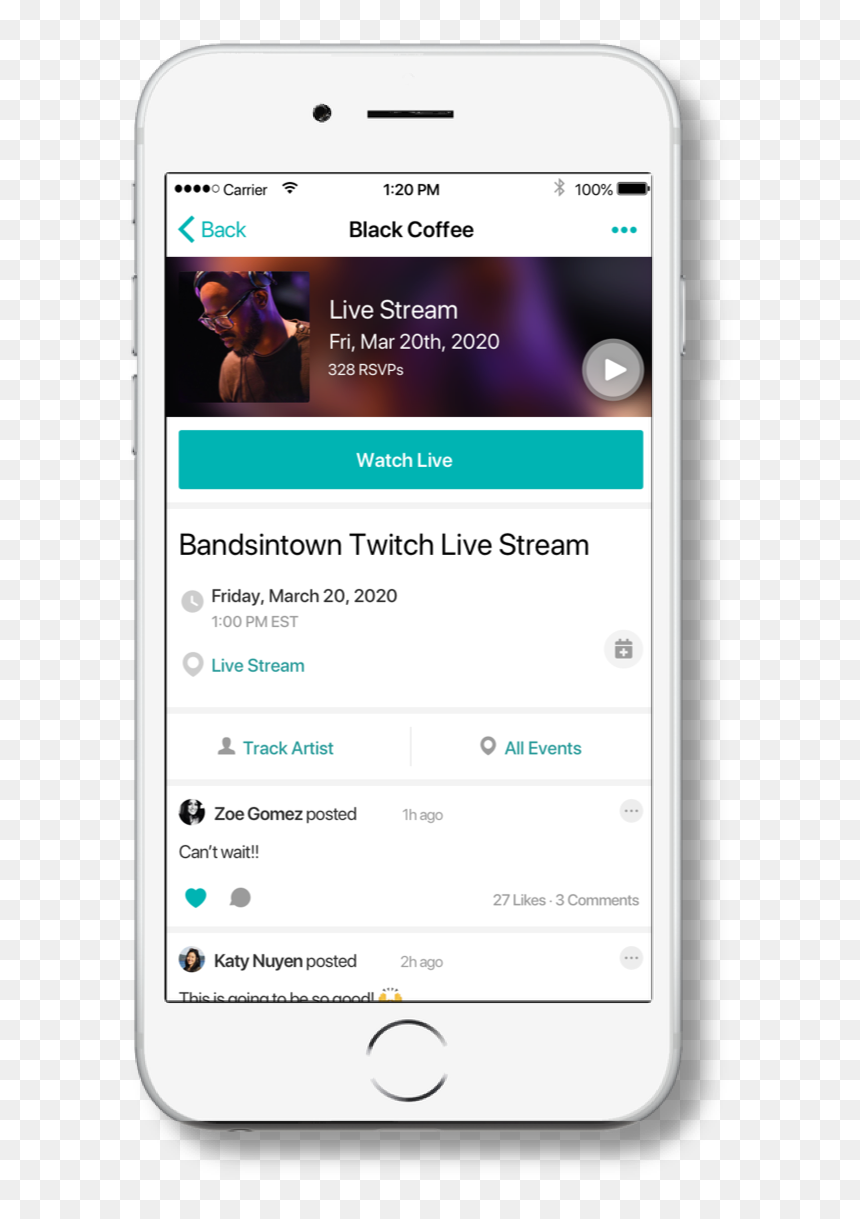 Black Coffee Mobile - Iphone, HD Png Download - twitch png