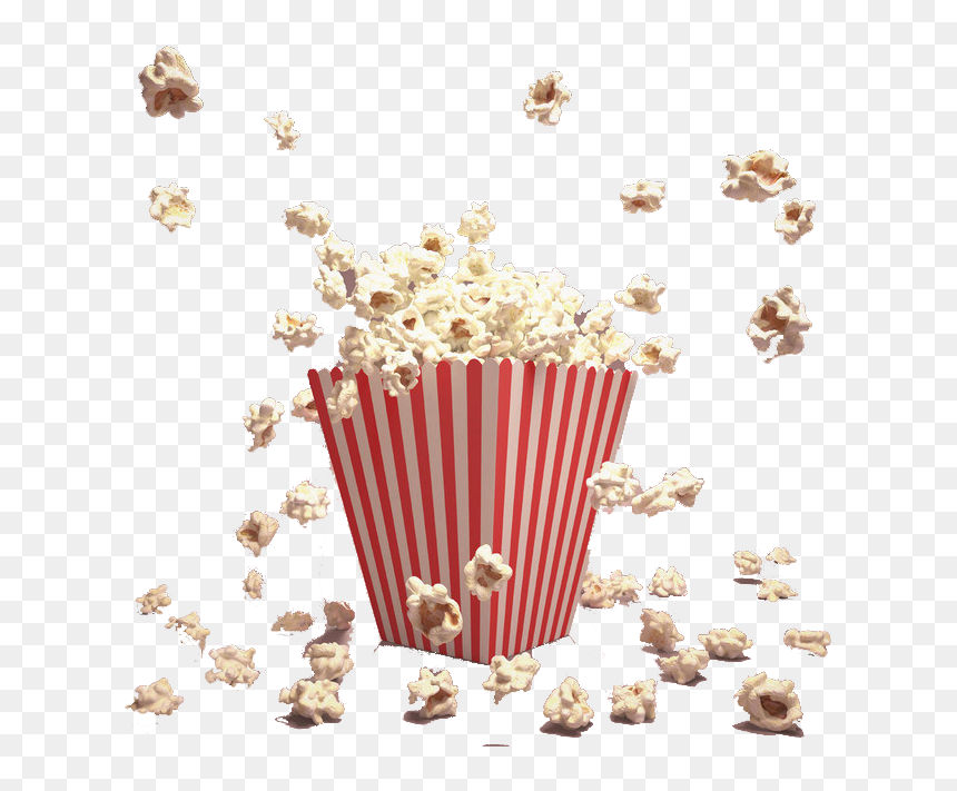 Transparent Popcorn Transparent Png - Popcorn Png, Png Download - popcorn png