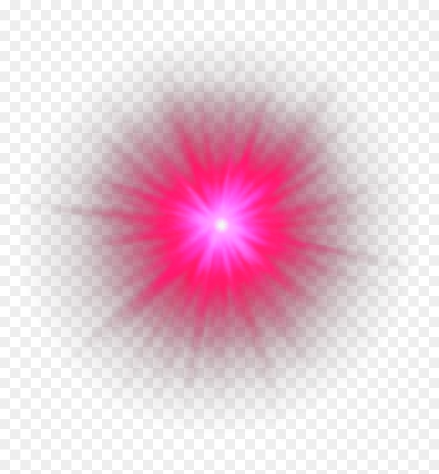 Transparent Pink Star Png - Light, Png Download - glow png
