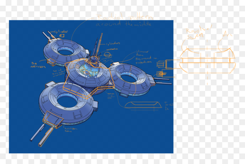 Spaceship - Drums, HD Png Download - spaceship png