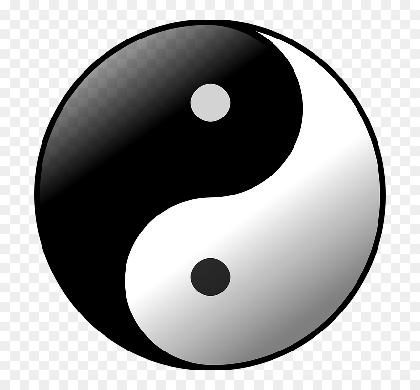 White And Black Ball, HD Png Download - white circle png