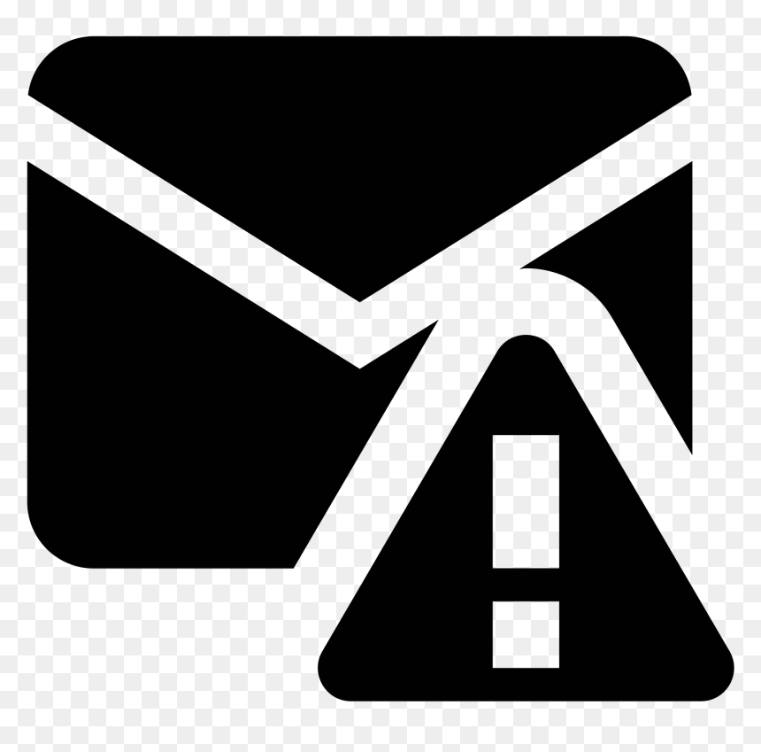 Mail Error Icon, HD Png Download - email png