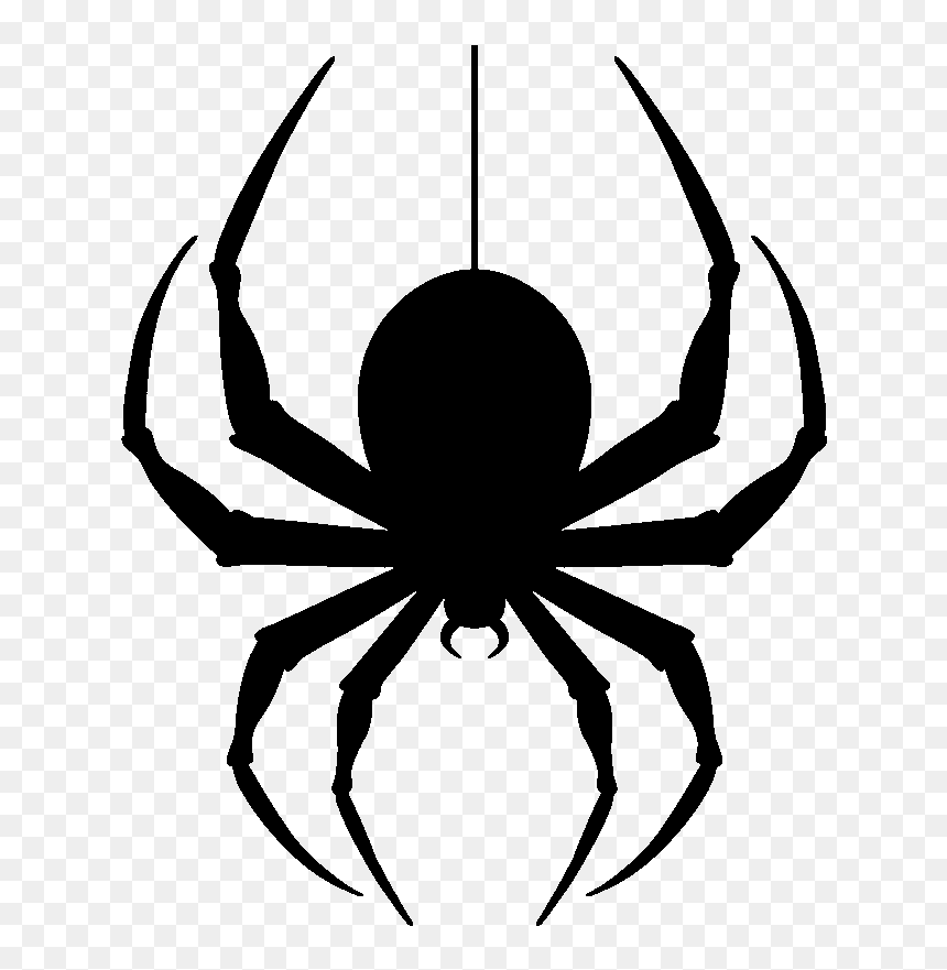 Hanging Spider Png Transparent Image - Transparent Background Spider Png, Png Download - spider png