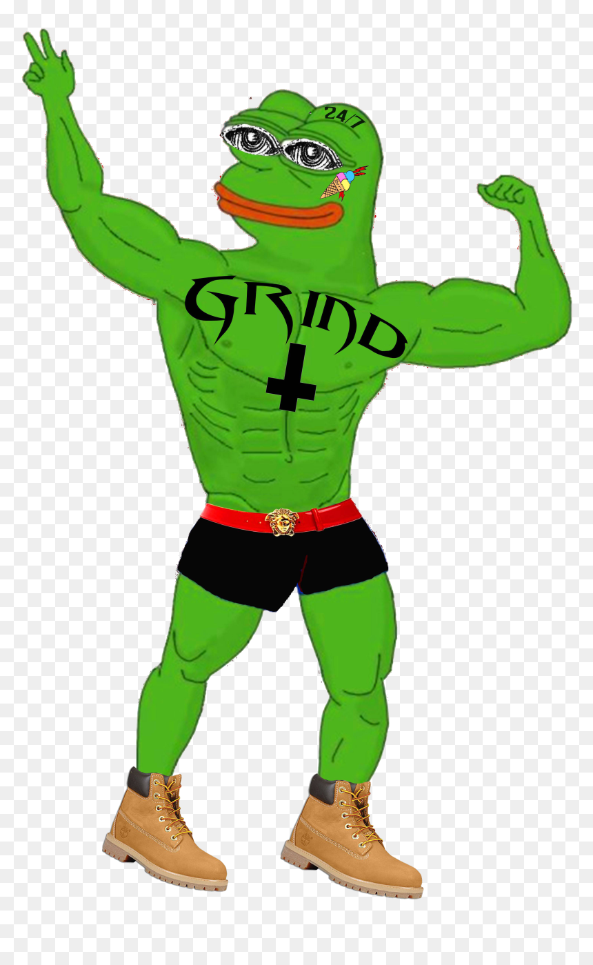Pepe The Frog Lifting , Png Download - Lifting Pepe, Transparent Png - pepe png