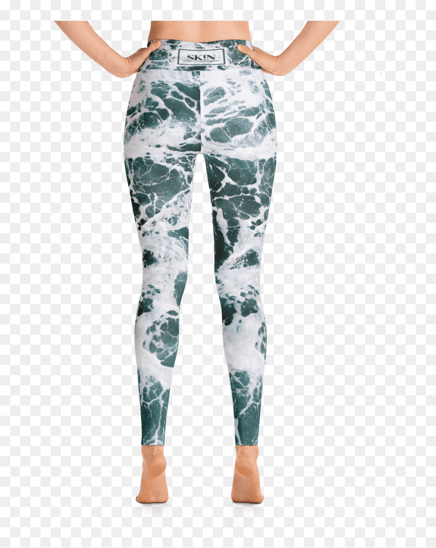 Transparent Ocean Waves Png - Leggings, Png Download - waves png