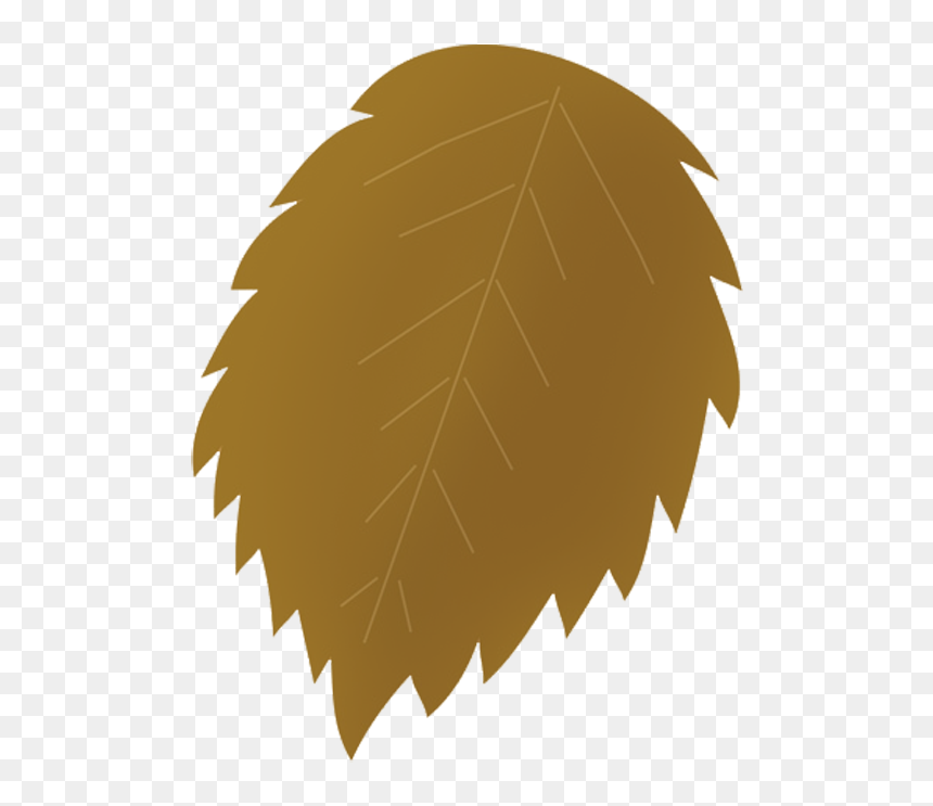 Grey Brown Autumn Leaf - Clip Art, HD Png Download - fall leaves png