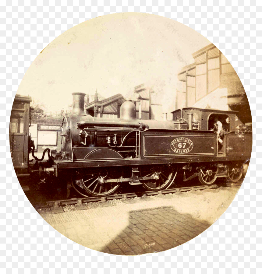 Metropolitan Railway Steam Locomotive 2781022036 - Metropolitan Railway, HD Png Download - steam png