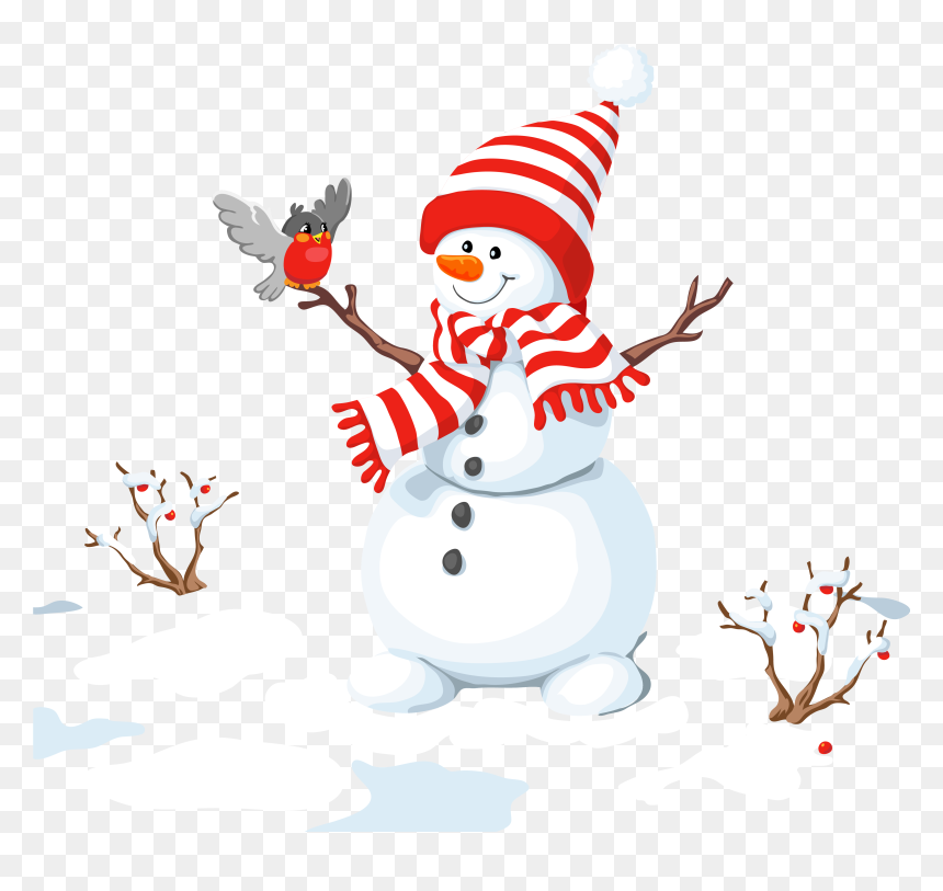 Snowman Png Transparent Picture - Transparent Snowman Png, Png Download - snowman png