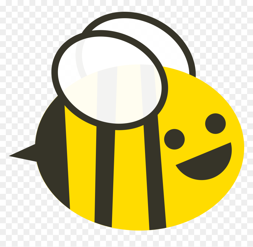 Pic Bee Png - Cute Cartoon Bee Transparent, Png Download - bee png