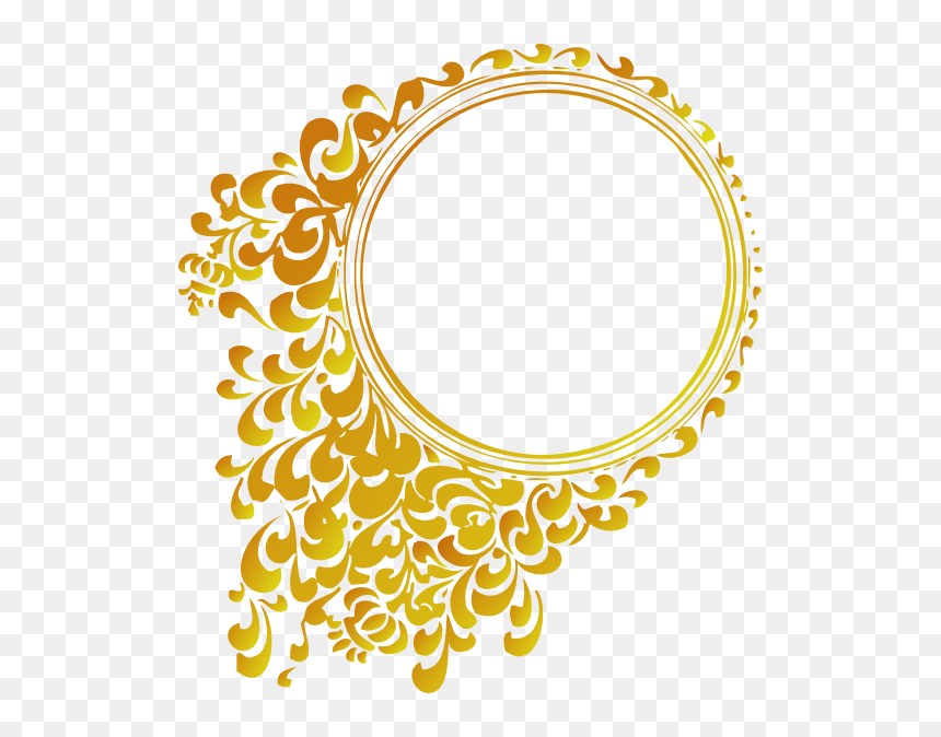 Thumb Image - Vector Gold Frame Png, Transparent Png - gold frame png