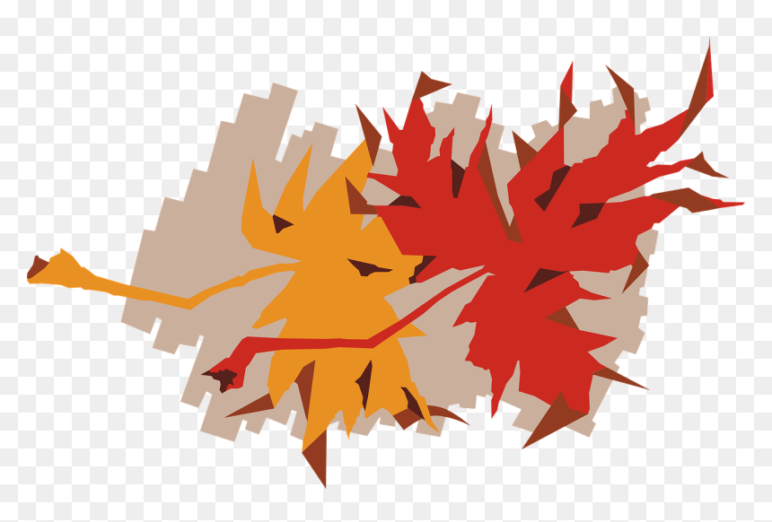 Maple Autumn Fall Leaves Png Image Clipart , Png Download - Autumn, Transparent Png - fall leaves png