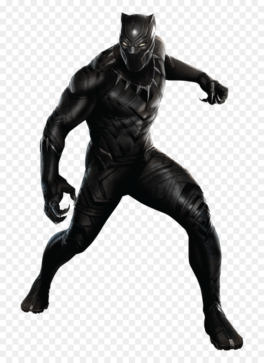 Superhero Black Panther, HD Png Download - black panther png