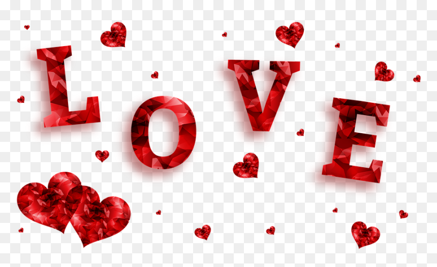 Love Png Transparent Images - Love Hearts, Png Download - love png