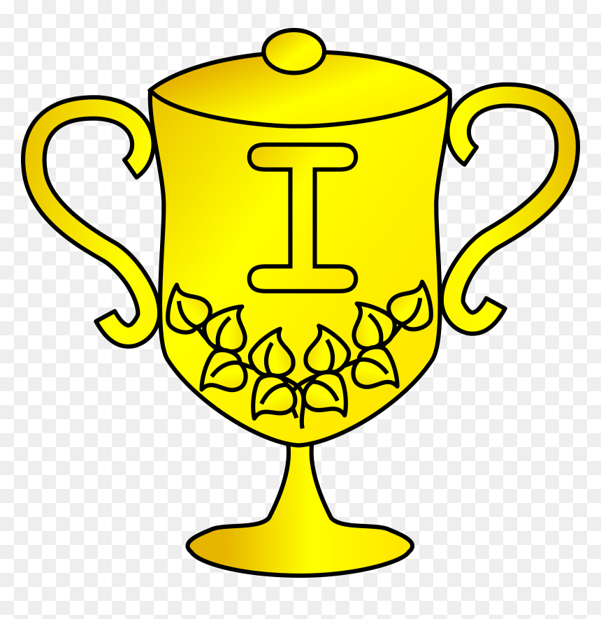 Golden Trophy Clip Arts - Trophy Clip Art, HD Png Download - trophy png