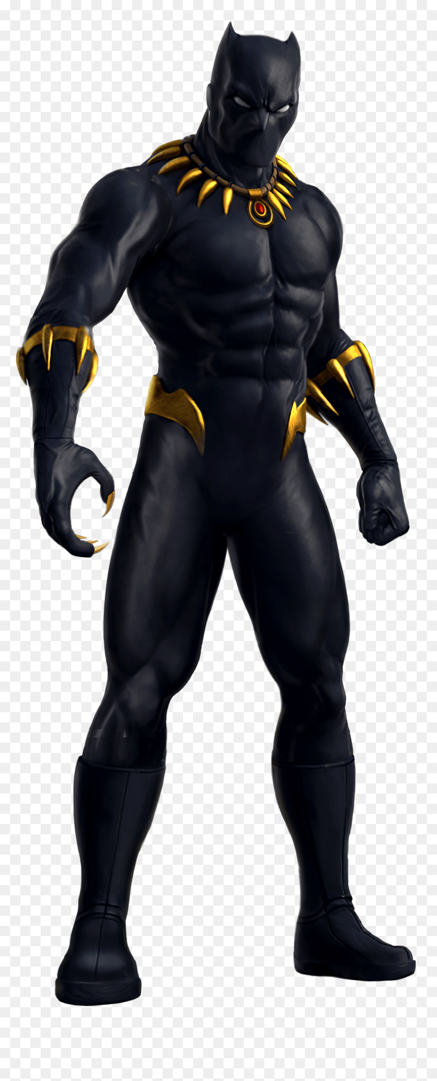 Black Panther Superhero Hulk Wakanda Fantastic Four - Wakanda Superhero, HD Png Download - black panther png