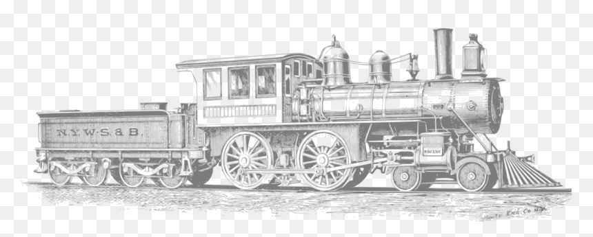 Steam Locomotive Clip Arts - Locomotives Clipart, HD Png Download - steam png