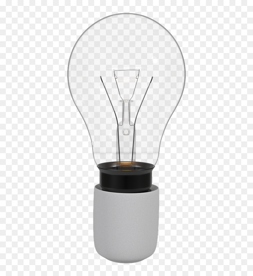 หลอด ไฟ ใส Png, Transparent Png - lightbulb png