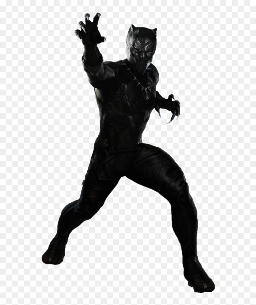 Black Panther Clipart Civil War - Black Panther Is Racist, HD Png Download - black panther png