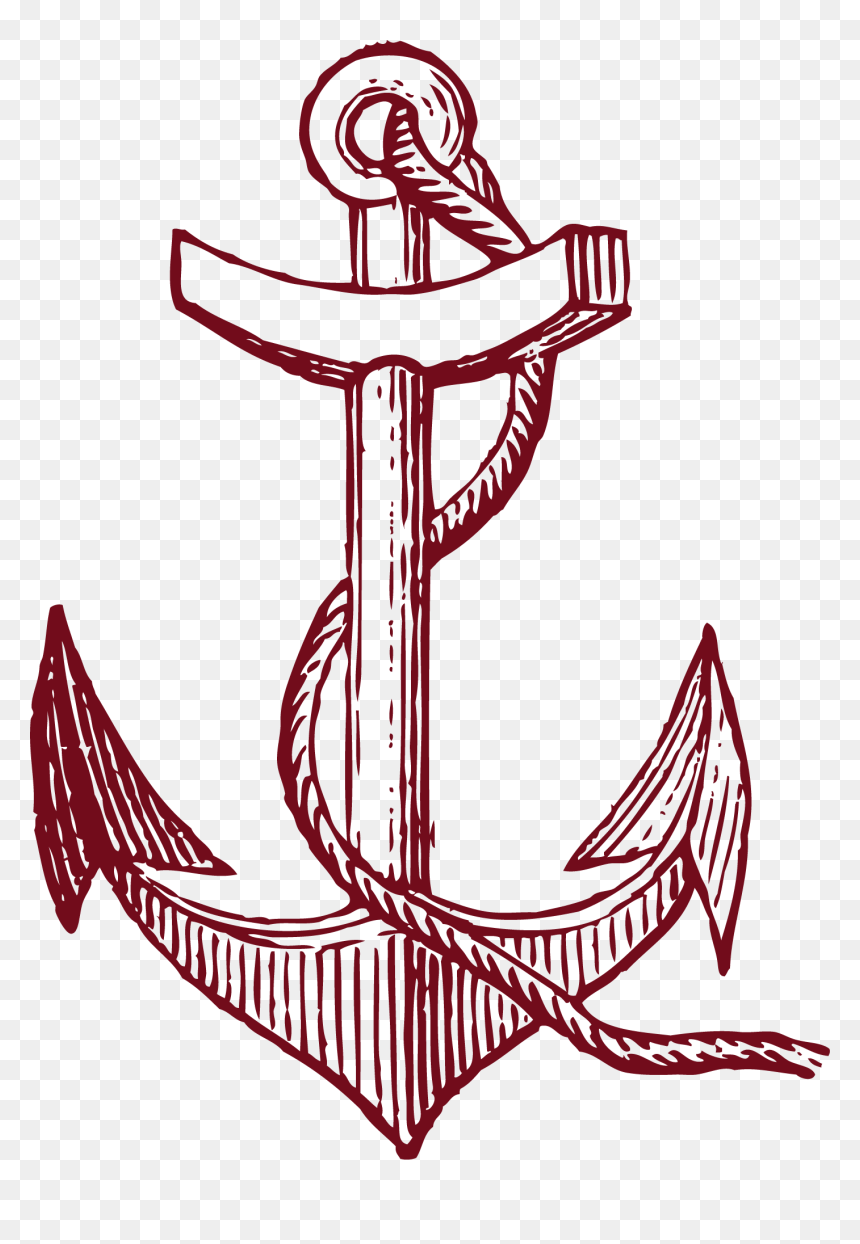 Tattoos Drawing Clip Art Lovely Transprent Png - Anchor Drawing Tattoo, Transparent Png - anchor png