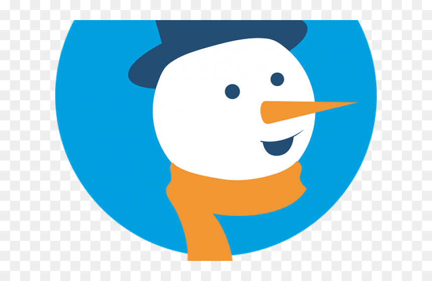 Carrot Clipart Snowman, HD Png Download - snowman png