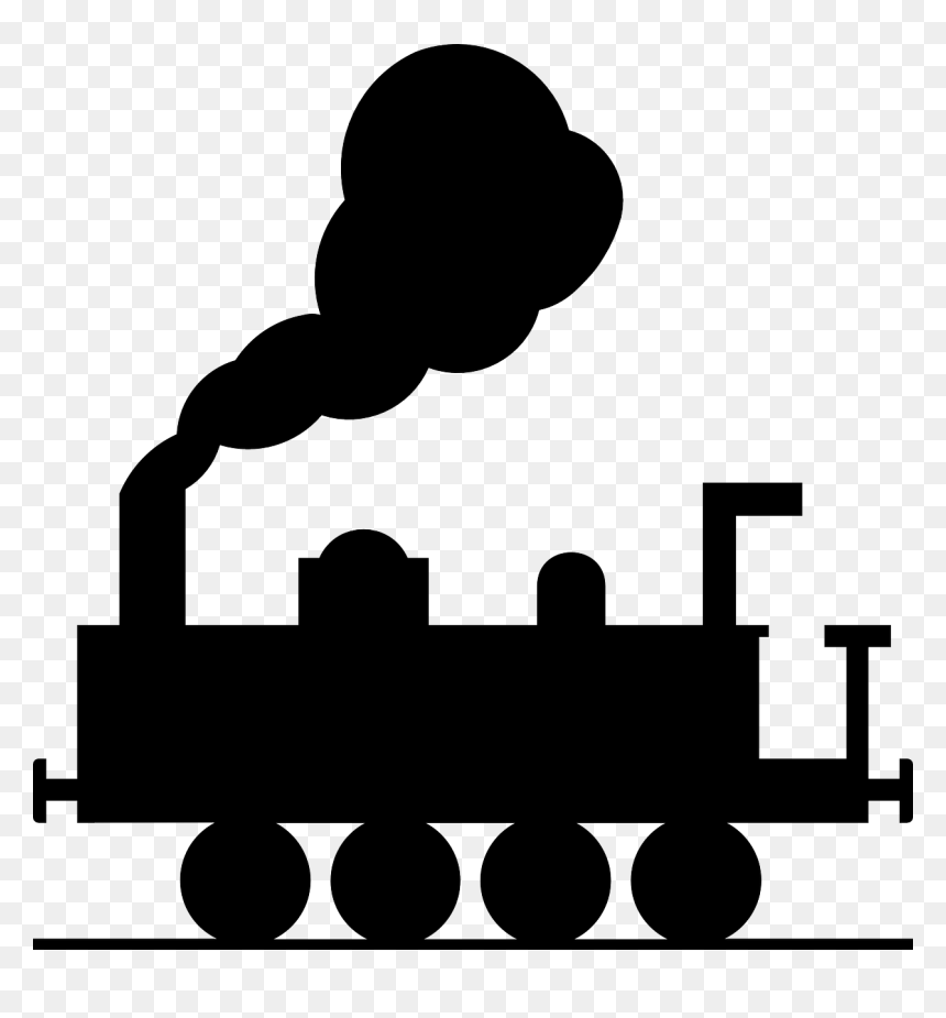 Train Clip Art Transparent, HD Png Download - steam png