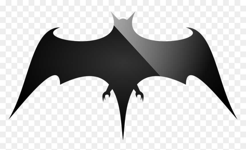 Bat Png 13, Buy Clip Art - Silhouette Halloween Free Png, Transparent Png - bat png