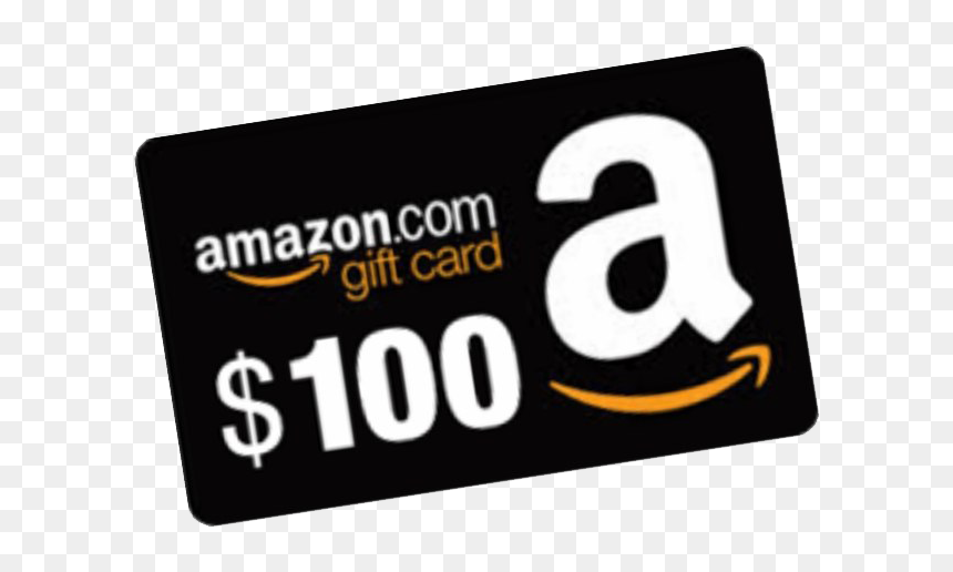 Amazon Gift Card Png Photos - Transparent $100 Amazon Gift Card, Png Download - amazon png