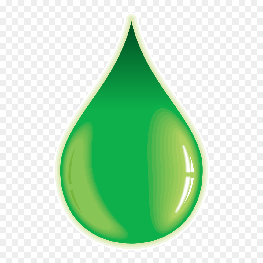 Water Drop Png Green, Transparent Png - water drop png