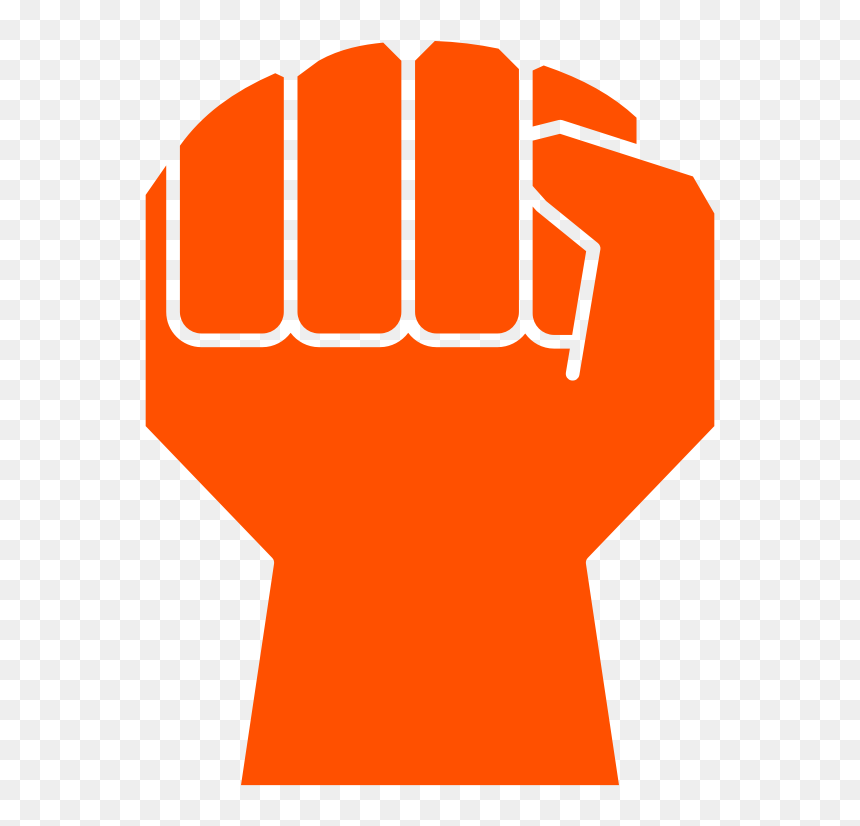 Orange Fist , Png Download - Ponce De Leon Inlet Lighthouse & Museum, Transparent Png - fist png