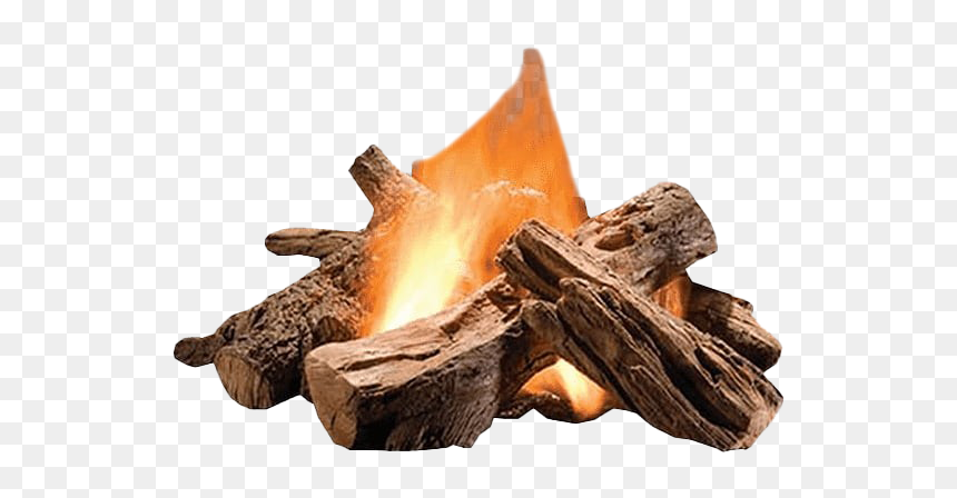 Burning Firewood Transparent Png - Bonfire Png, Png Download - wood png