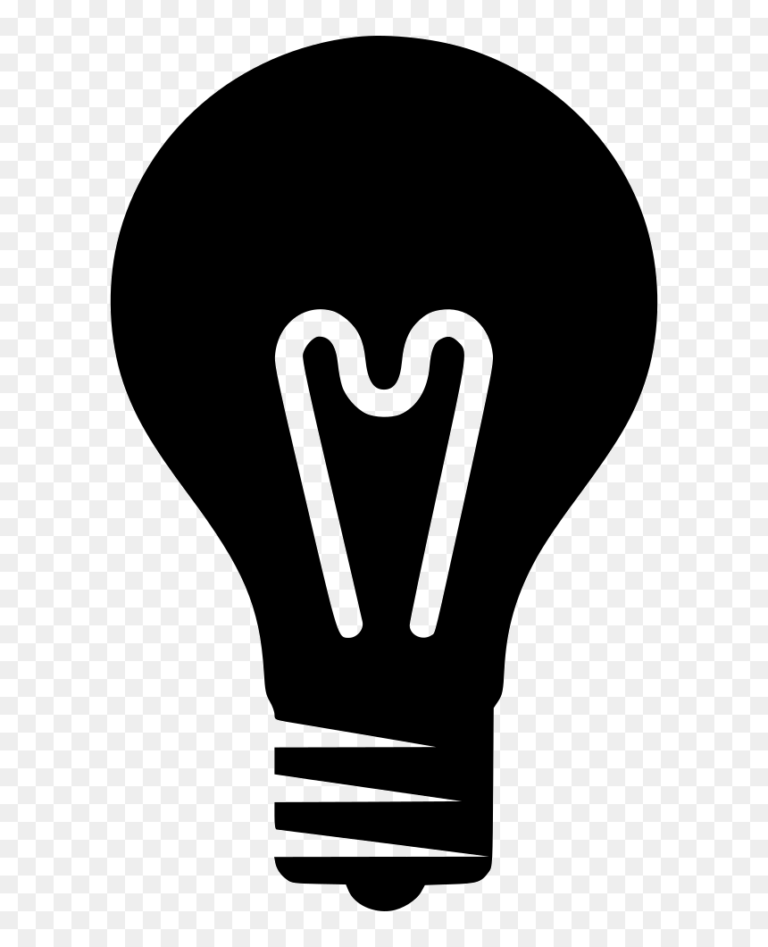 Lightbulb - Sign, HD Png Download - lightbulb png