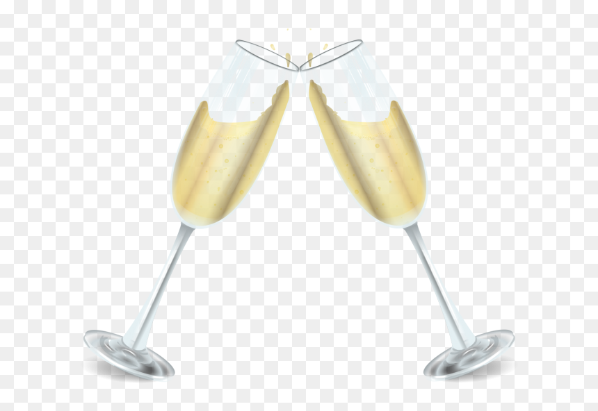 Wine Glass Png - Champagne Stemware, Transparent Png - wine glass png