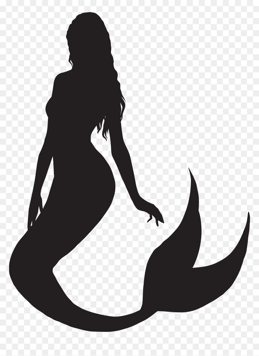 Mermaid Png , Png Download - Mermaid Silhouette, Transparent Png - mermaid png